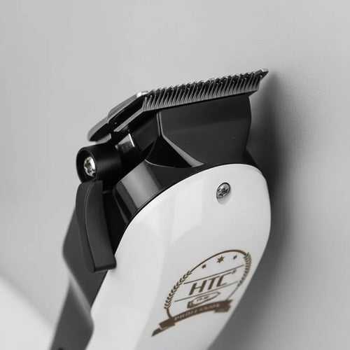 Cortapelo Profesional Htc Cable 220v Hoja Acero T 10 Blanco Blanco