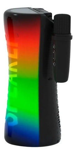 Parlante Bluetooth Portátil 10w Rgb C/micrófono Inalámbrico 5 Colores Segun Stock