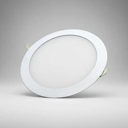 Artefacto Led Empotrable Blanco Plafon De Techo 24w Lampara