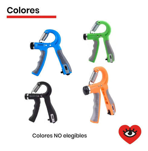 Hand Grip X2 Unidades Ejercitador Agarre Antebrazo Mano Veoquiero Variado X2