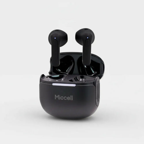 Auriculares Inalambricos Bluetooth 5.4 Ios Android Tws Siri Negro