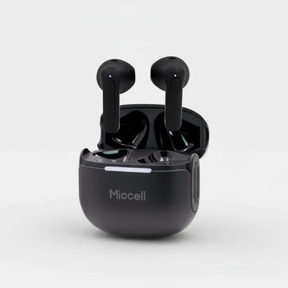 Auriculares Inalambricos Bluetooth 5.4 Ios Android Tws Siri Negro