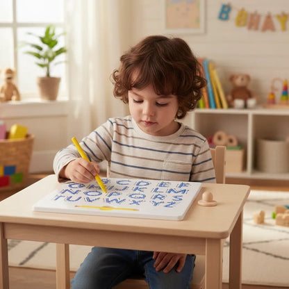 Pizarra Infantil Magnética Didáctica Educativa Abecedario Aleatorio