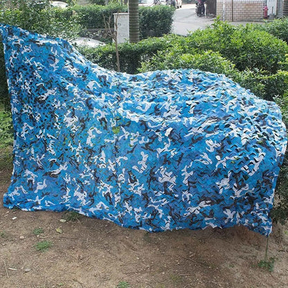 Malla Sombra Toldo Poliester Camuflado 3x3 Anticorrosion