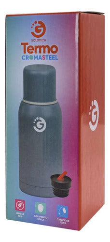 Termo Acero Inoxidable Doble Pared Vacio Pico Cebador 750ml Aleatorio