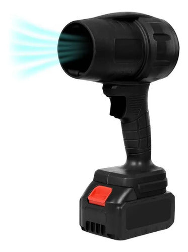 Soplador De Mano Portátil Recargable Con Maletín Portátil Negro