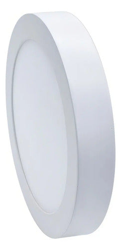 Plafon Luz Led Blanca 24w Redondo Luz Fria 6500k 28.5cm
