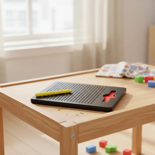 Pizarra Pizarrón Tablero Magnética Creativa Infantil Dibujo Negro