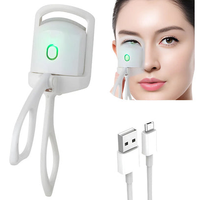 Rizador De Pestañas Recargable Arqueador Usb Con Calor Aleatorio
