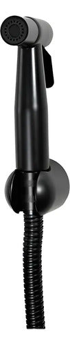 Ducha Higienica Negra Metalica Italomix 3325