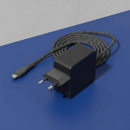 Cargador Para Pc Tipo C Laptop Notebook 65w Usbc Negro