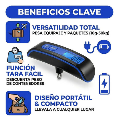 Balanza Digital Portatil 50kg Display Lcd Peso Corporal 2 Colores Segun Stock