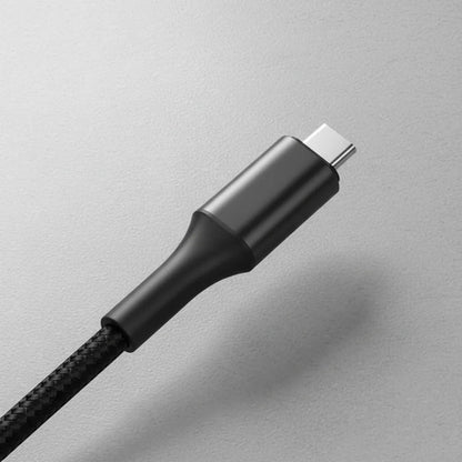 Cable Usb Tipo C A Tipo C Reforzado Carga Y Datos 1m Nylon Aleatorio
