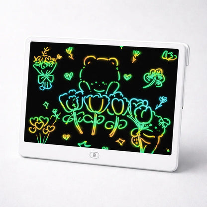 Pizarra Pizarrón Pantalla Lcd Infantil Escritura Dibujo 27cm Blanco