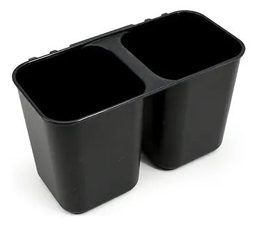 Seca Platos Escurridor De Vajilla Dos Niveles Cubiertos Negro