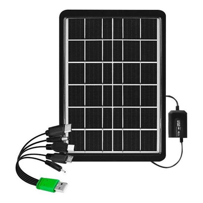 Panel Solar Con Adaptador Multiple Usb