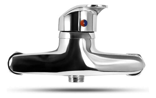 Monocomando Ducha Telefono Duchero Baño + Extensible
