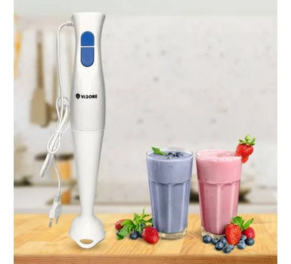 Batidora Licuadora Mano Mixer Multiuso 2 Velocidades Cocina Blanco