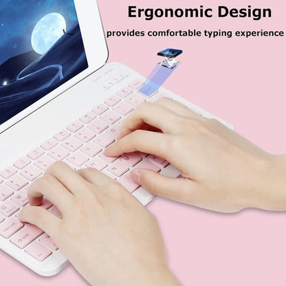 Teclado Y Mouse Inalambrico Bluetooth Recargable Combo