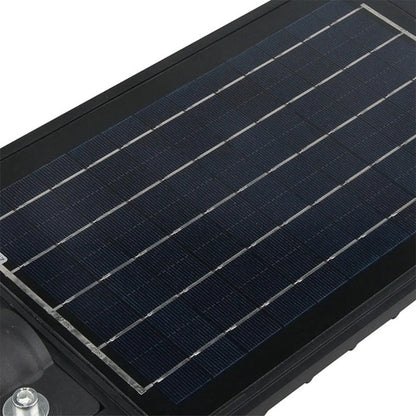 Foco Solar Led Exterior Sensor De Movimiento Reflector 60w Negro Blanco
