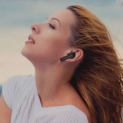 Auriculares Inalambricos Bluetooth 5.4 Ios Android Tws Siri Negro