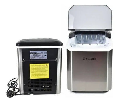 Maquina Electrica Hacer Hielo Cubitos Fabricadora 220v 110w Gris