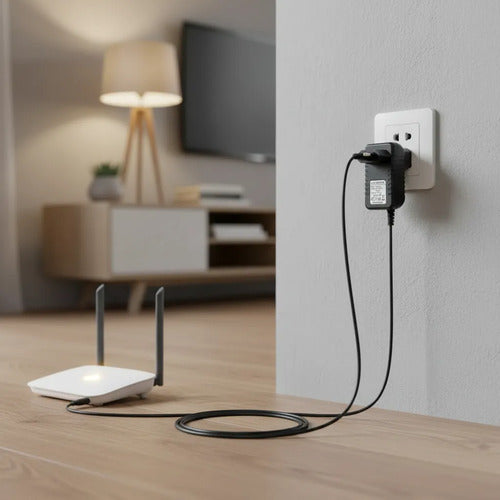 Power Adaptor Transformador Fuente Adaptador 220v A 5v 2a Dc Negro