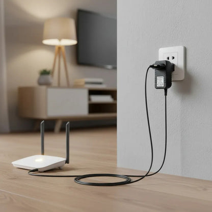 Power Adaptor Transformador Fuente Adaptador 220v A 5v 2a Dc Negro