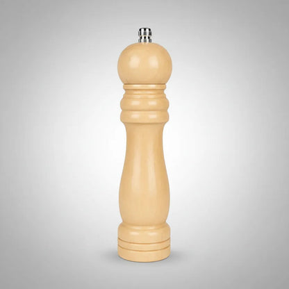 Molinillo Manual Madera Especias 21cm Pimienta Granos Cocina Beige