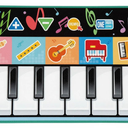 Alfombra Musical Infantil Piano Interactivo 150cm Plegable
