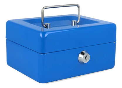 Caja Fuerte De Seguridad Metalica 20x16x9cm Varios Colores Aleatorio