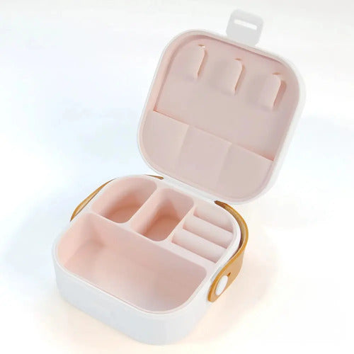 Min Caja Organizador Joyas Anillos Accesorios Joyero 9x9x4cm Aleatorio