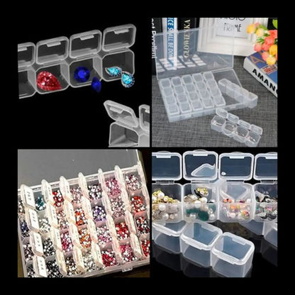 Organizador Plastico Con Tapa Para Articulos Pequeños