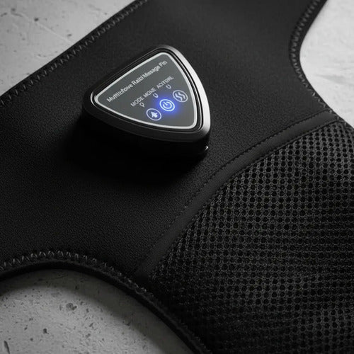 Masajeador Termico Multifuncion Calor Rodilla Espalda Usb Negro