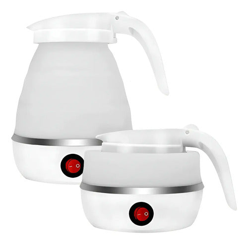 Jarra Electrica De Silicona Plegable Caldera 600ml Aleatorio