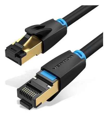 Cable De Red Cat8 10m Premium Blindado Sstp Rj45 Ethernet