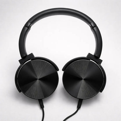 Auricular Cable Microfono Manos Libres Vincha Ajustable 3.5 Negro