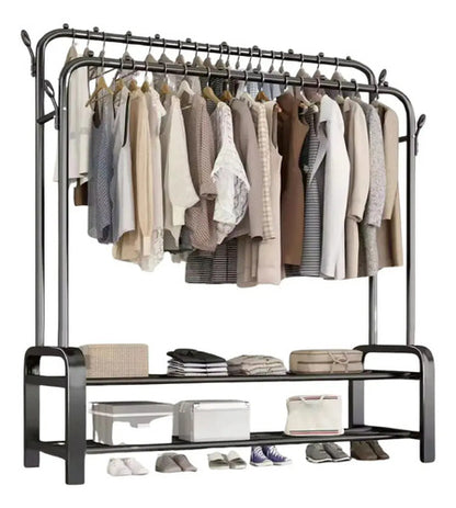 Perchero Organizador De Pie Estante Ropa Dormitorio Aleatorio