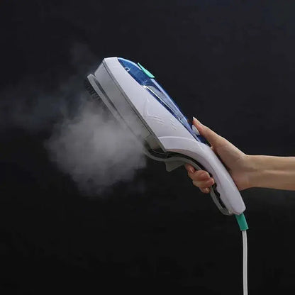 Plancha A Vapor Portatil Plancha Ropa A Vapor Blanco Con Azul Verde