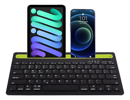Teclado Inalambrico Tablet Celu Bluetooth Portátil Soporte