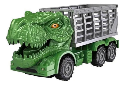 Auto A Control Remoto Con Luces Led Diseño Dinosaurio Aleatorio
