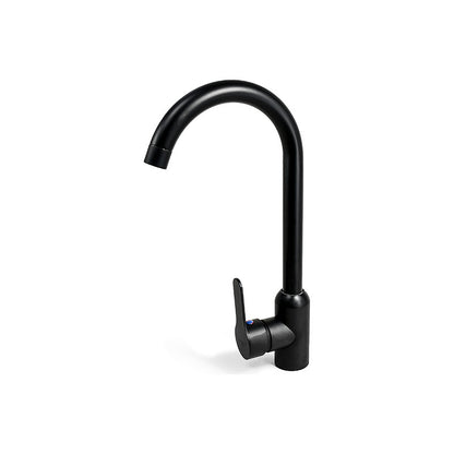 Grifo Para Mesada Negro Canilla Metalica Cocina Monocomando