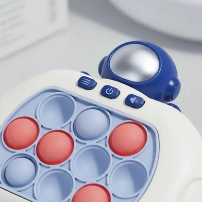 Consola Pop It Astronauta Electrónica Luces Sonido Infantil Blanco
