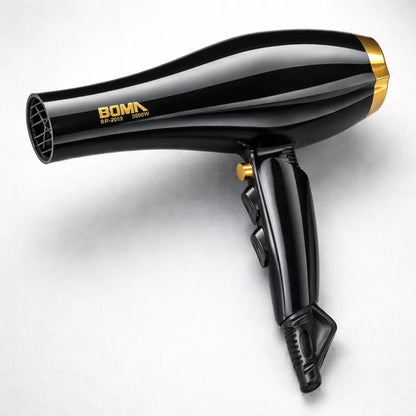 Secador Pelo Profesional 2200w 3 Temperatura 2 Velocidades Negro