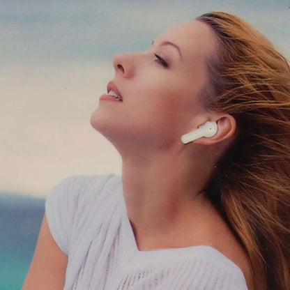 Auriculares Inalambricos Bluetooth 5.4 Ios Android Tws Siri Blanco