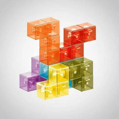 Bloques Magnéticos Tipo Tetris 6 Piezas Didácticos Infantil 6
