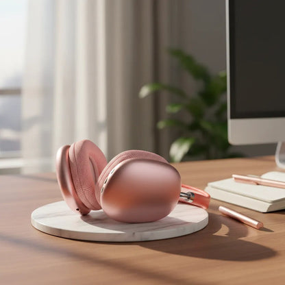 Auriculares Bluetooth Micrófono Manos Libres Reducción Ruido Rojo