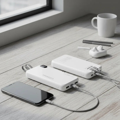 Power Bank Carga Rápida Display Lcd Tipo C Ios 10000mah Aleatorio - 2 Colores