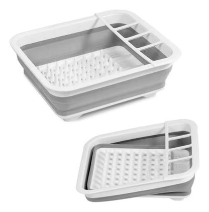 Escurridor Plegable De Silicona Para Platos Y Cubiertos Varios