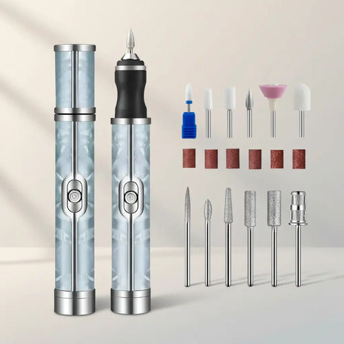 Torno De Uñas Set De Manicura Pedicura Incluye Accesorios Aletorio